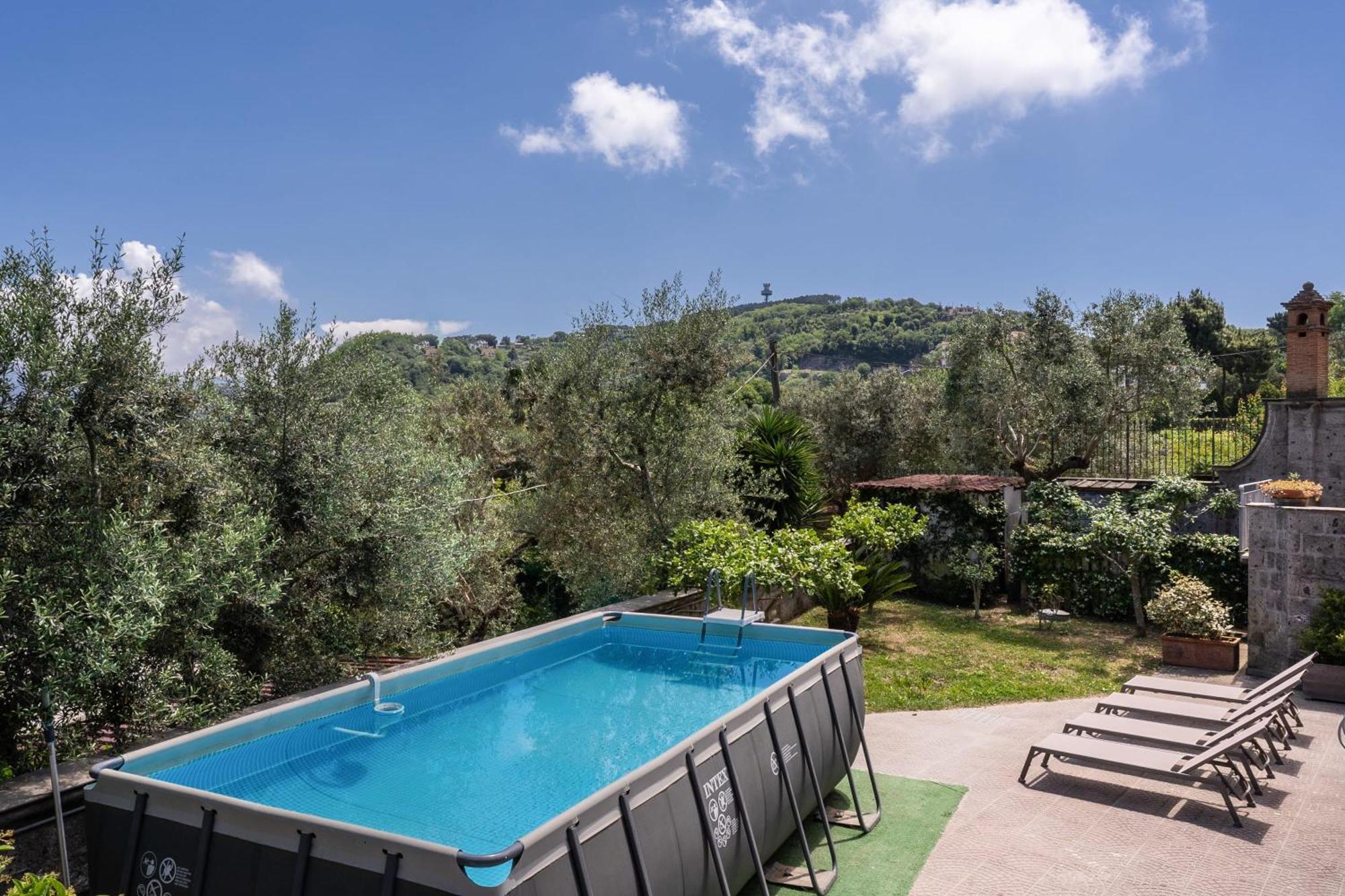 Villa Milena Modern Elegance Views And Guest Services Sorrento Bagian luar foto